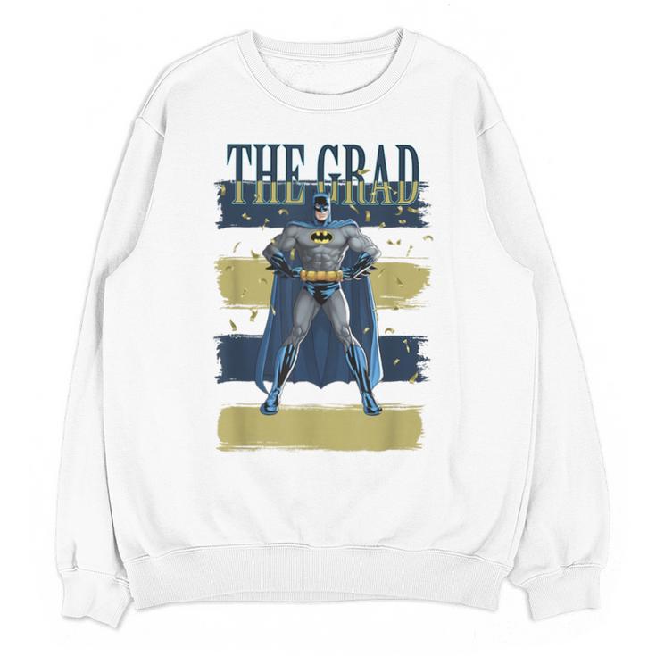 DC Comics Graduation Batman The Grad Power Stance Unisex Sweatshirt