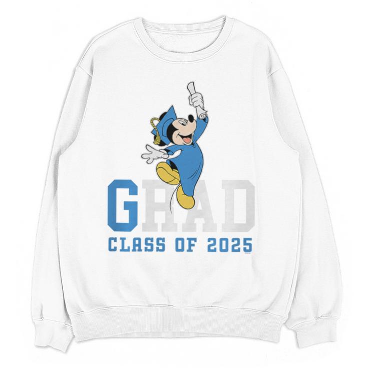 Disney Mickey Mouse 2025 Graduation Class Of '25 Rad Grad Premium Tri-Blend Unisex Sweatshirt