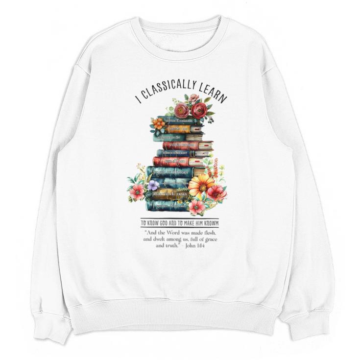 Essentials Classical Conversations CC Tutor Books Unisex Sweatshirt