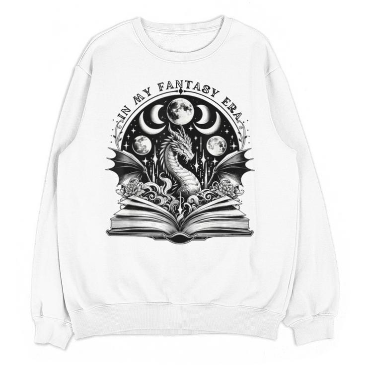 In My Fantasy Era Reading Fantasy Books Halloween Bookish Unisex Sweatshirt