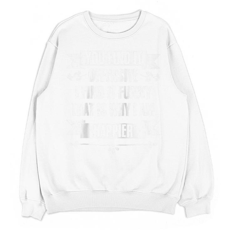 You Find It Offensive I Find It A Sarcastic Introvert Raglan Baseball Tee Unisex Sweatshirt