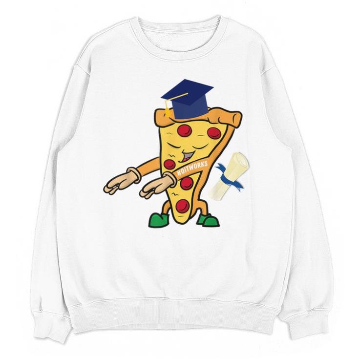 Flossing Pizza Dairy OIT For Dairy OIT Graduation Unisex Sweatshirt