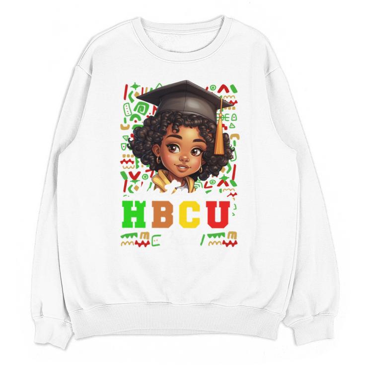 Future HBCU Grad Girl Kids Graduation HBCU College Unisex Sweatshirt