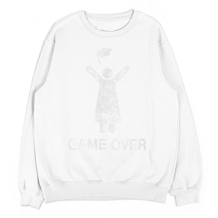 Game Over Graduate Gaming Graduation Cap Class Of 2018 Tee Unisex Sweatshirt