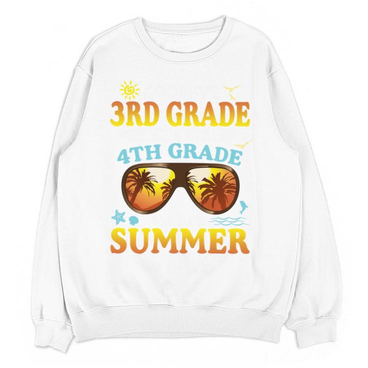 Goodbye 3rd Grade Graduation To 4th Grade First Summer Beach Unisex Sweatshirt