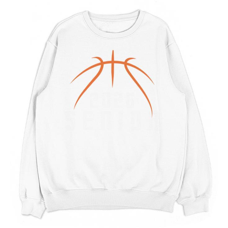Graduate Senior Class Of 2026 Basketball Player Graduation Unisex Sweatshirt