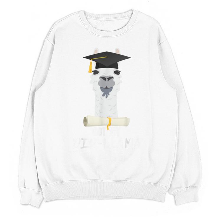 Graduation For Him & Her Got My Dip-Llama Unisex Sweatshirt