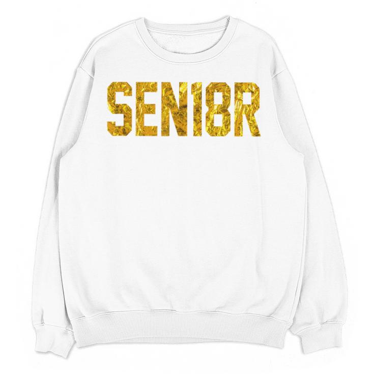 Graduation Party SEN18R Senior 2018 High School T-Shirt Unisex Sweatshirt