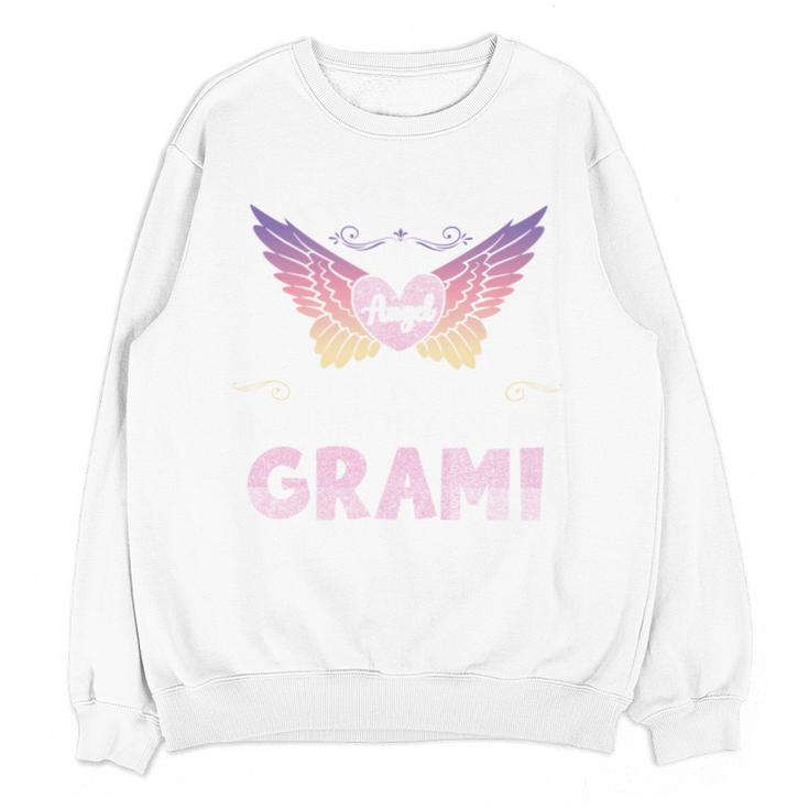 Grami Angel In My Memory Cute Family Remembrance Match Unisex Sweatshirt