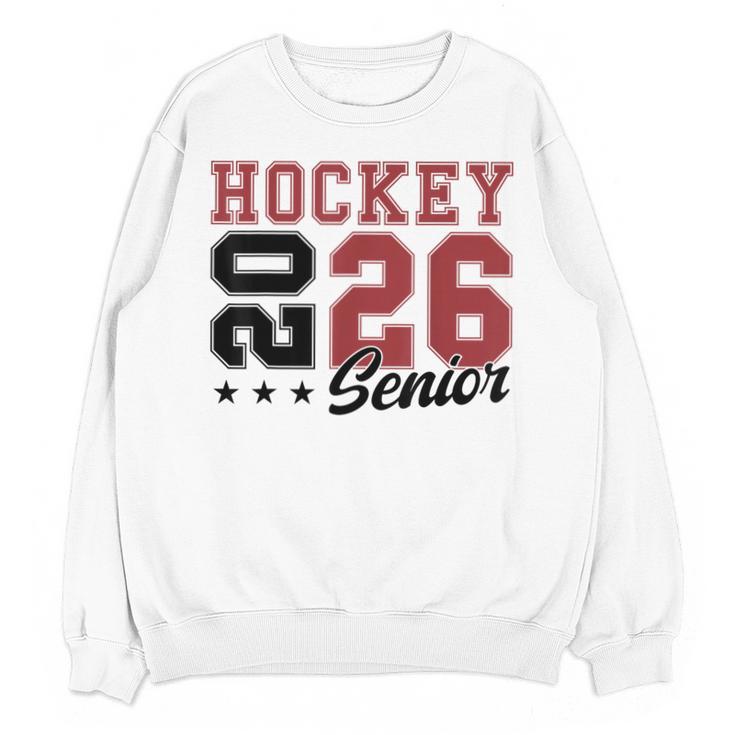 Hockey Senior Night Hockey Senior 2026 Graduation 59 Unisex Sweatshirt