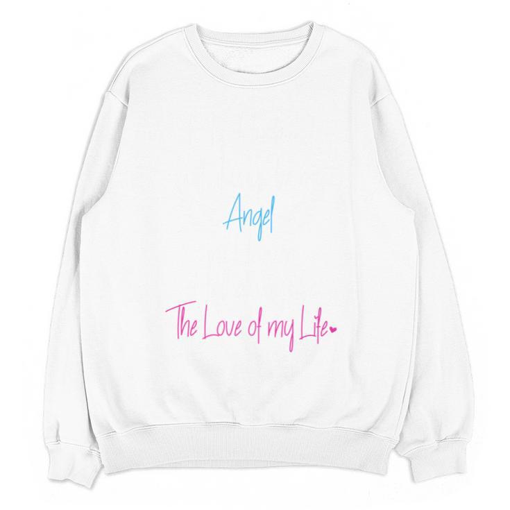 My Husband My Angel In Heaven In Loving Memory Of My Husband Unisex Sweatshirt