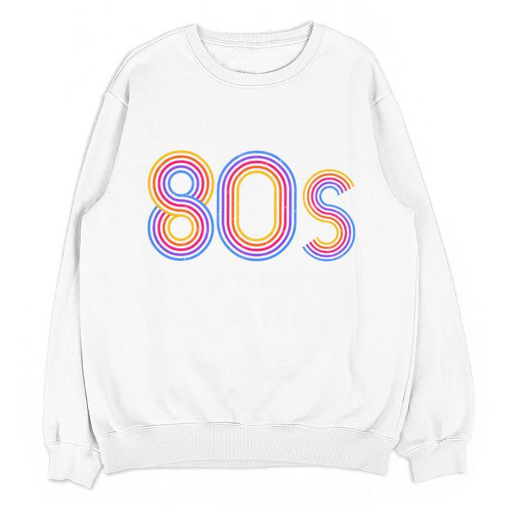 I'd Rather Be In The 80s Iconic Music Nostalgia Vintage Unisex Sweatshirt