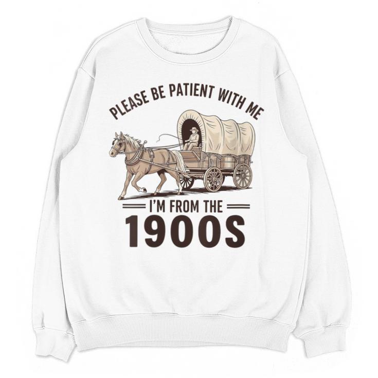 I'm From The 1900s Tee Western For Men Unisex Sweatshirt
