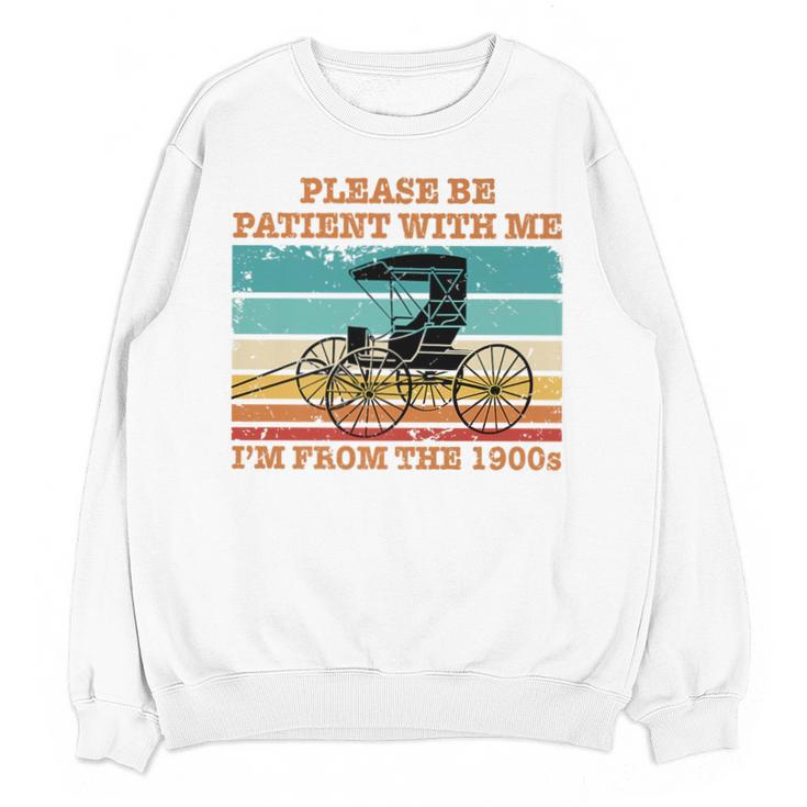 I'm From The 1900s Vintage Retirement Premium Unisex Sweatshirt
