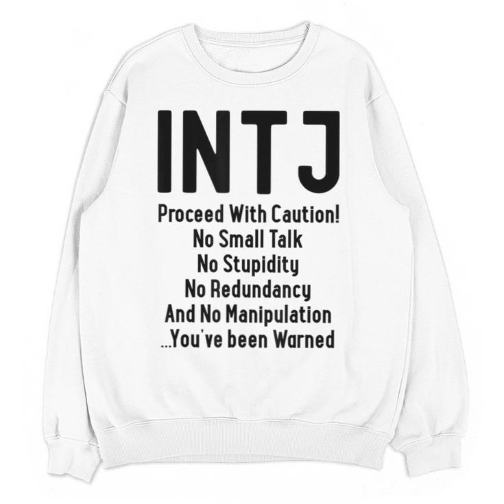 INTJ Rules Architect Personality Type Introvert Unisex Sweatshirt