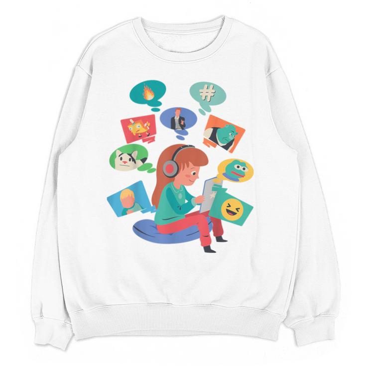 Introvert Meme Anti People Antisocial Meme Lovers Unisex Sweatshirt