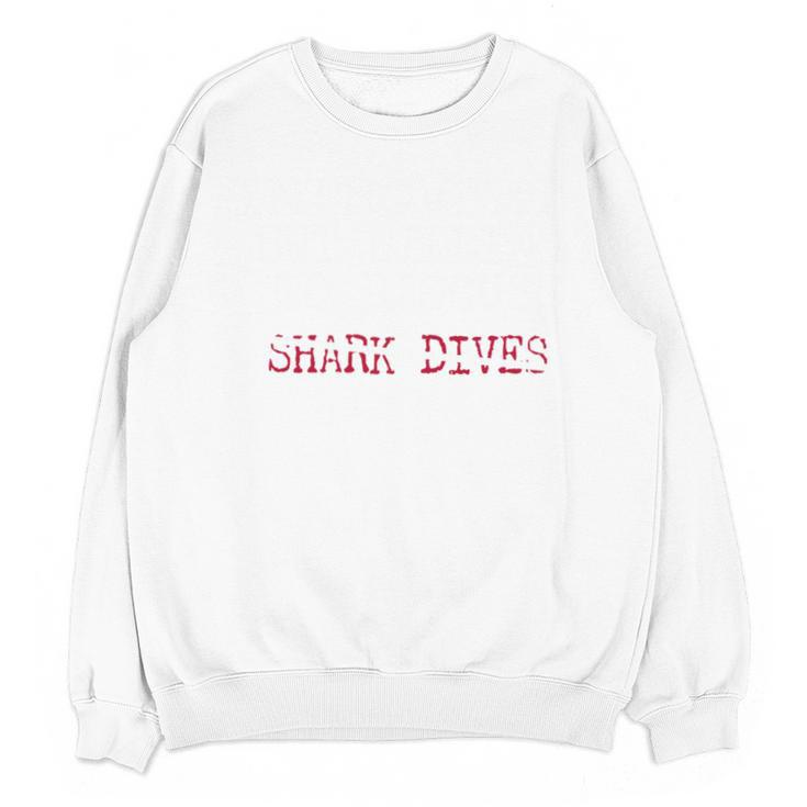 Introvert But Willing To Discuss Shark Dives Scuba Diving Unisex Sweatshirt