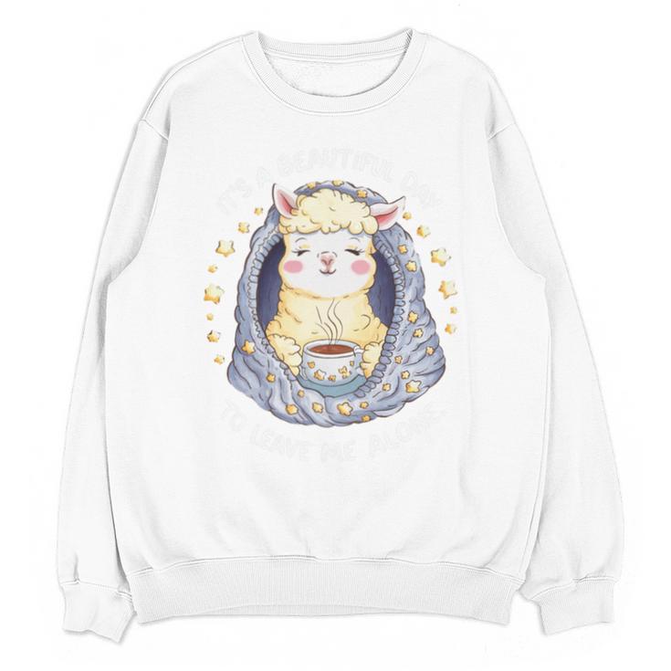 It's A Beautiful Day To Leave Me Alone Introvert Unisex Sweatshirt
