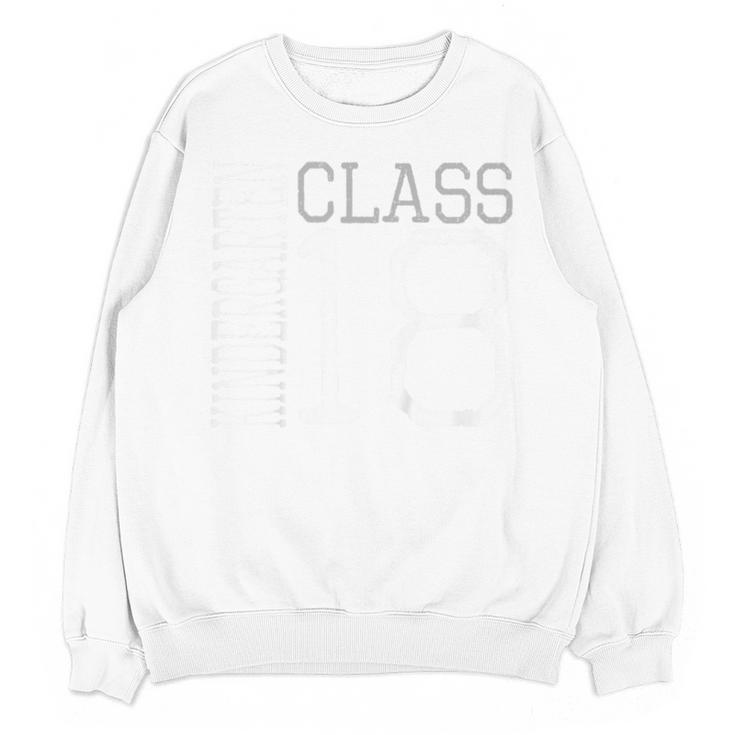 Kids Kindergarten Class Of 2018 Cute Graduation Unisex Sweatshirt