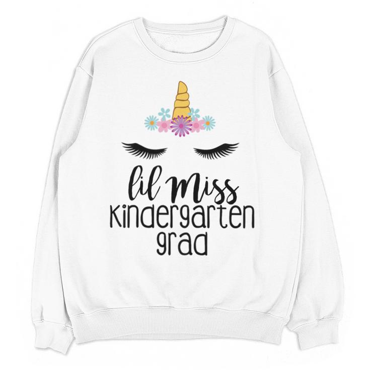 Kids Lil Miss Kindergarten Grad Shirt Graduation Shirts 2018 Unisex Sweatshirt