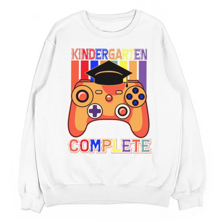 Kindergarten Graduation Level Complete Gamer Graduation Kids Unisex Sweatshirt
