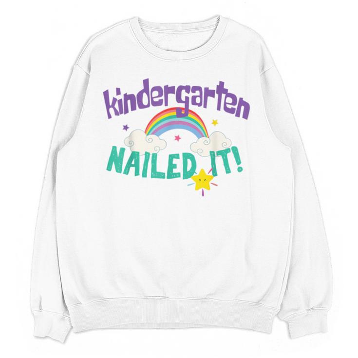 Kindergarten Graduation Nailed It Kids 2021 Unisex Sweatshirt