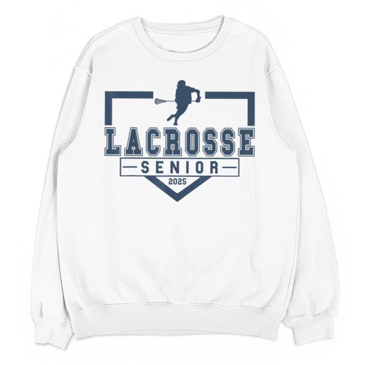 Lacrosse Senior Night Lacrosse Senior 2025 Graduation 33 Unisex Sweatshirt