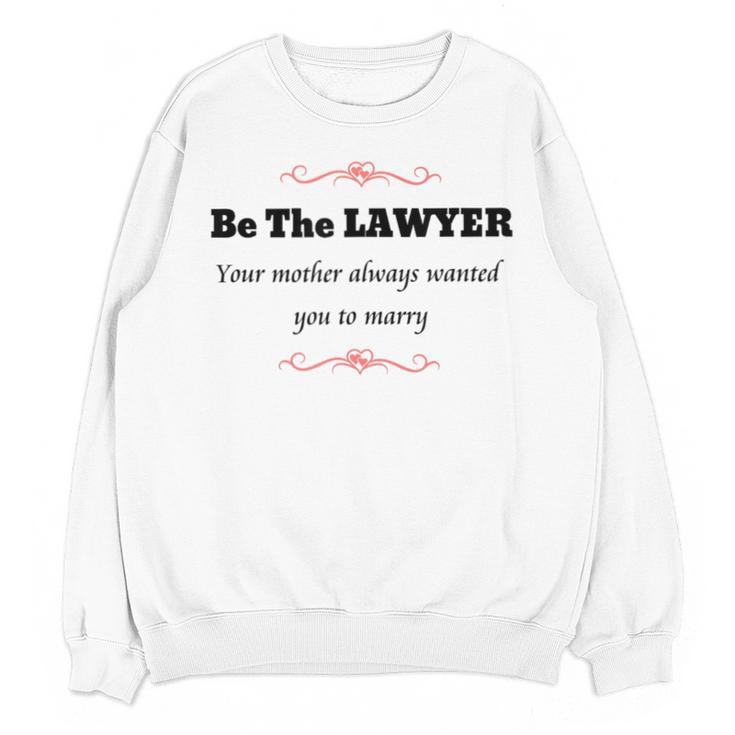 Lawyer Law School Graduation T Shirt Female Graduate Unisex Sweatshirt