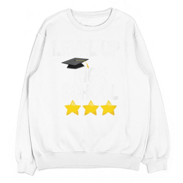 Level Up High School 8th Grade Graduation  T-Shirt Unisex Sweatshirt