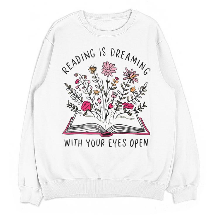 Librarian Cute Bookish It's A Good Day To Read A Book Lover Unisex Sweatshirt