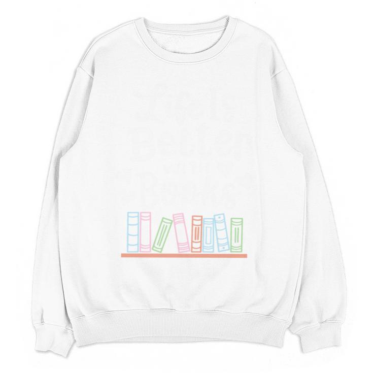 Librarian Library Books Reading Reader Unisex Sweatshirt