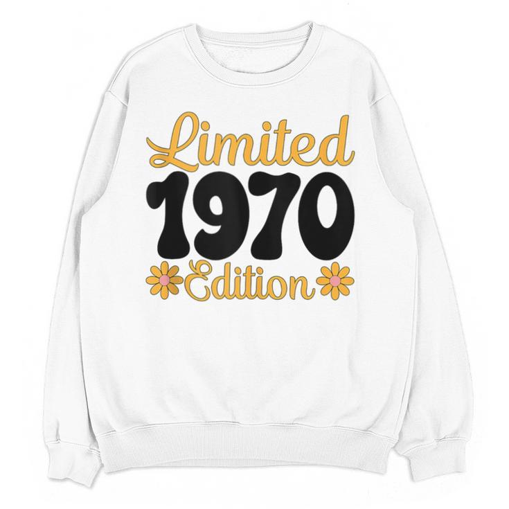 Limited 1970 Edition Retro Vintage 70s Nostalgia Unisex Sweatshirt