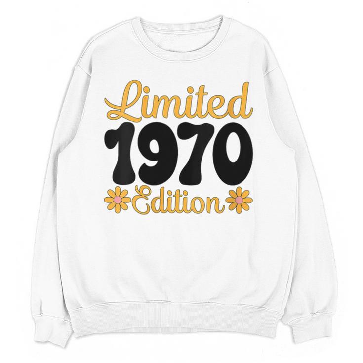 Limited 1970 Edition Retro Vintage 70s Nostalgia Unisex Sweatshirt