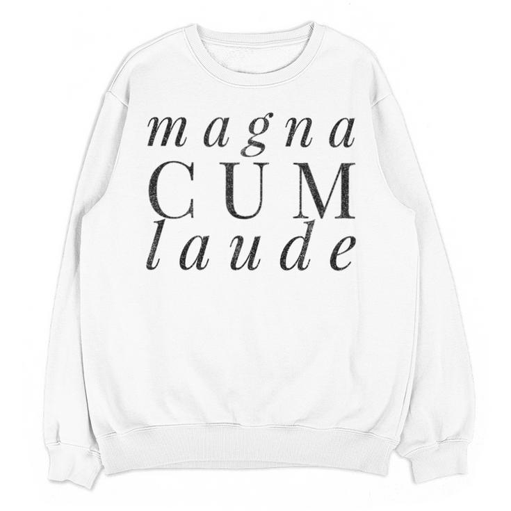 Magna Cum Laude Graduation Honors T Shirt Unisex Sweatshirt
