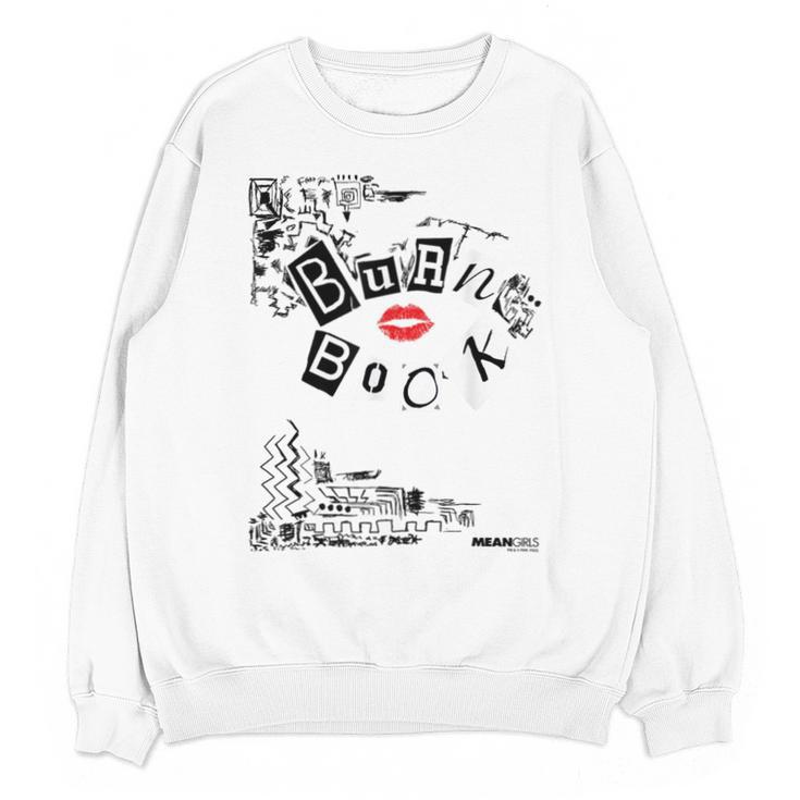 Mean Girls Burn Book Cover Art Unisex Sweatshirt