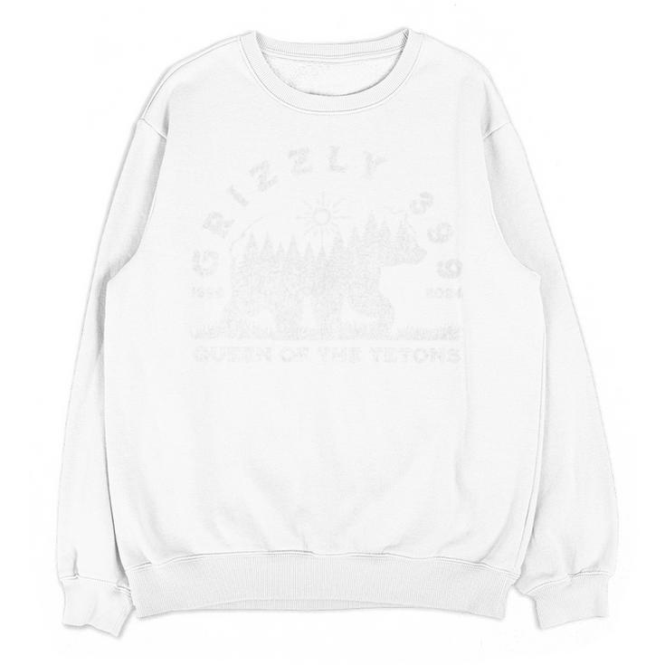 Memory Grizzly 399 1996 2024 Queen Of The Tetons Bear Lovers Premium Tri-Blend Unisex Sweatshirt