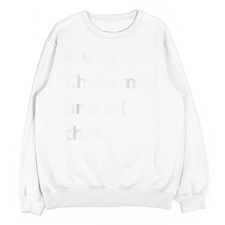 Merry Christmas Sarcastic Phrase For Introvert People Raglan Baseball Tee Unisex Sweatshirt