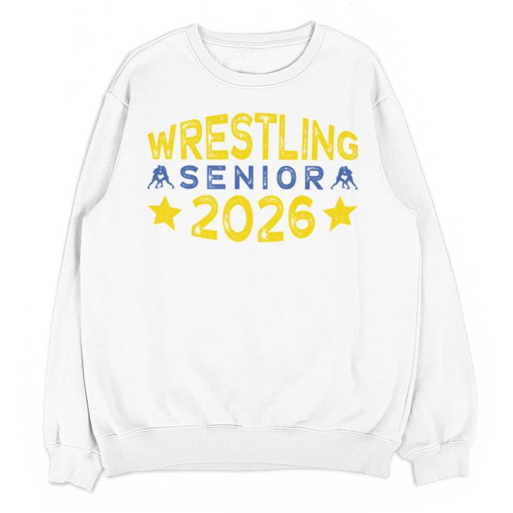 Night Wrestling Senior 2026 Graduation Unisex Sweatshirt