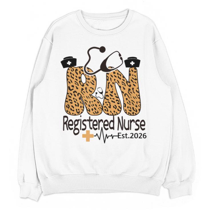 Nurse Est 2026 Graduation Graduate Nursing Student RN LPN Unisex Sweatshirt