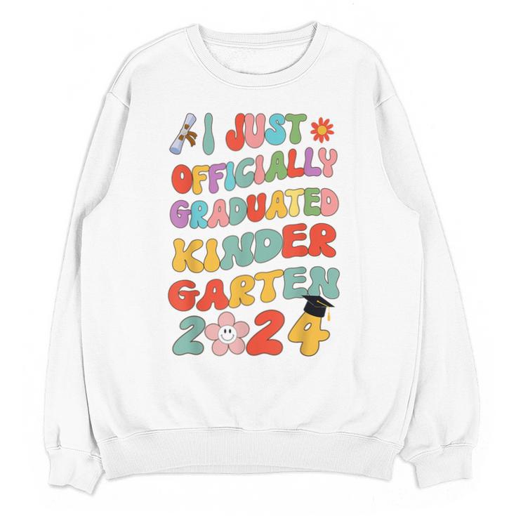 I Officially Graduated Kindergarten Graduation Class 2024 Unisex Sweatshirt