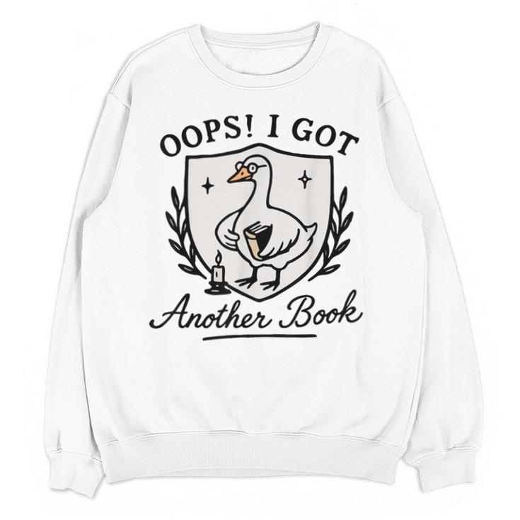 OOPS I GOT Another Book Design Unisex Sweatshirt
