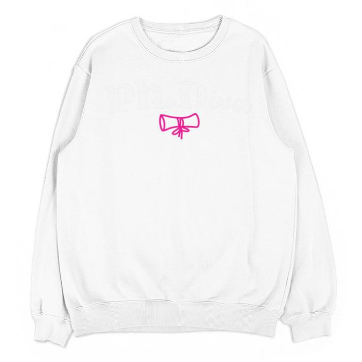 PhD Graduate PhD Female PhD Doctorate Graduation Phd Student Premium Tri-Blend Unisex Sweatshirt