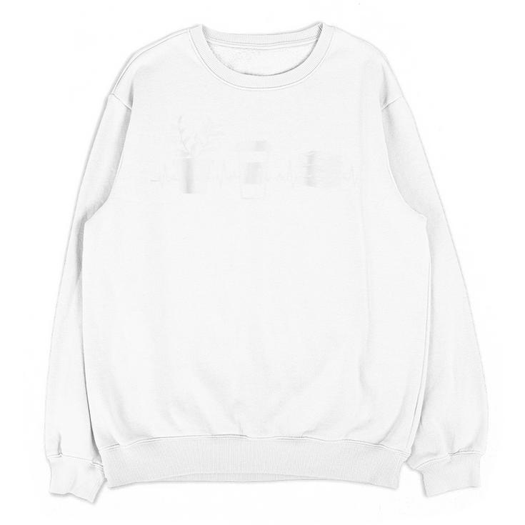 Plants Books Coffee Lover Gardener Quote Unisex Sweatshirt