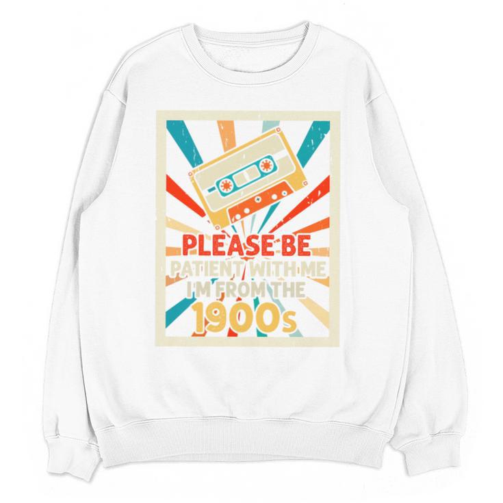 Please Be Patient With Me I'm From The 1900s Cool Dad Premium Tri-Blend Unisex Sweatshirt