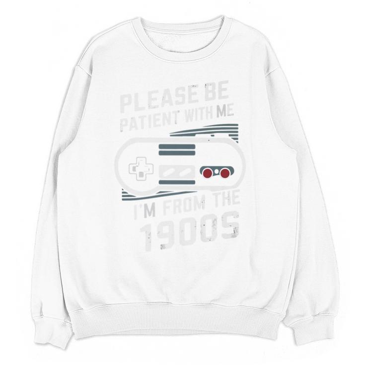 Please Be Patient I'm From The 1900s Father's Day Premium Unisex Sweatshirt