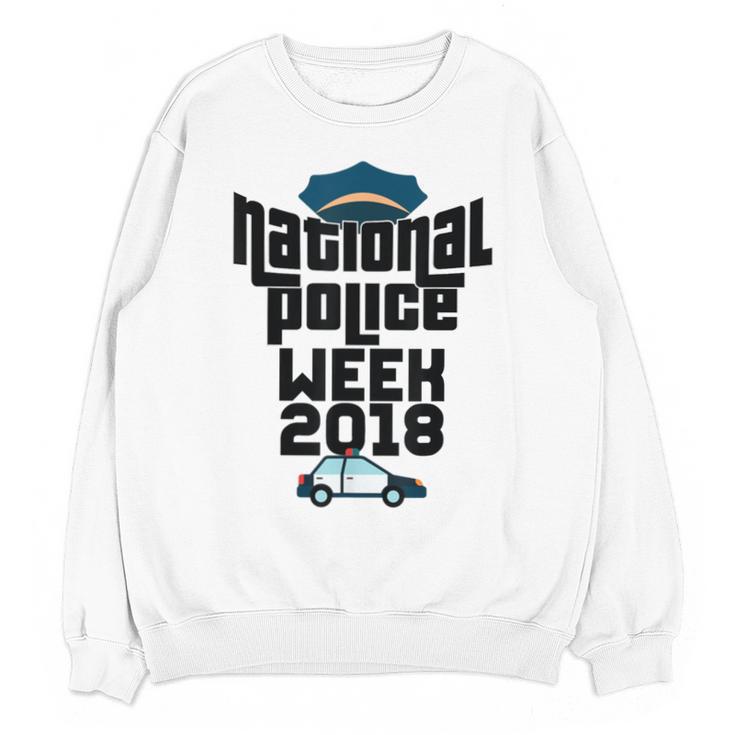 Police Officer National Week T-Shirt Graduation 2018 Unisex Sweatshirt