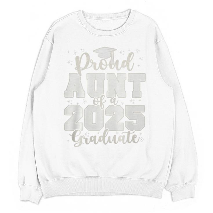 Proud Aunt Of a 2025 Graduate Grad Prom Senior Graduation Premium Tri-Blend Unisex Sweatshirt