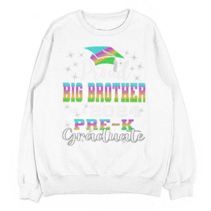 Proud Big Brother Of PreK School Graduate 2024 Graduation Premium Unisex Sweatshirt