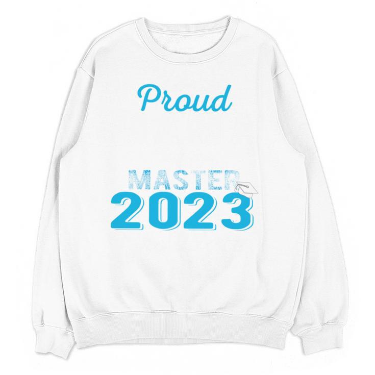 Proud Mama Of 2023 Class Master Graduate Family Graduation Unisex Sweatshirt