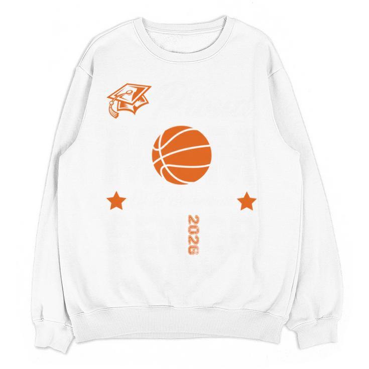 Proud Mom Of a Basketball Senior Class Of 2026 Graduation Unisex Sweatshirt